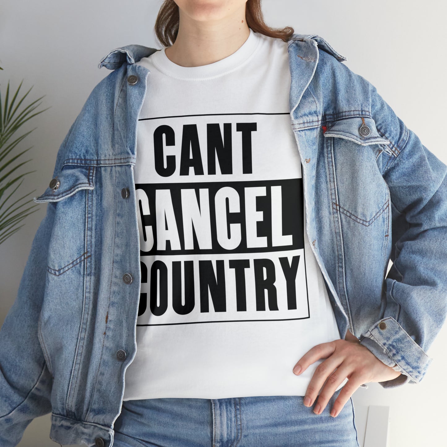 CANT CANCEL COUNTRY Block Tee