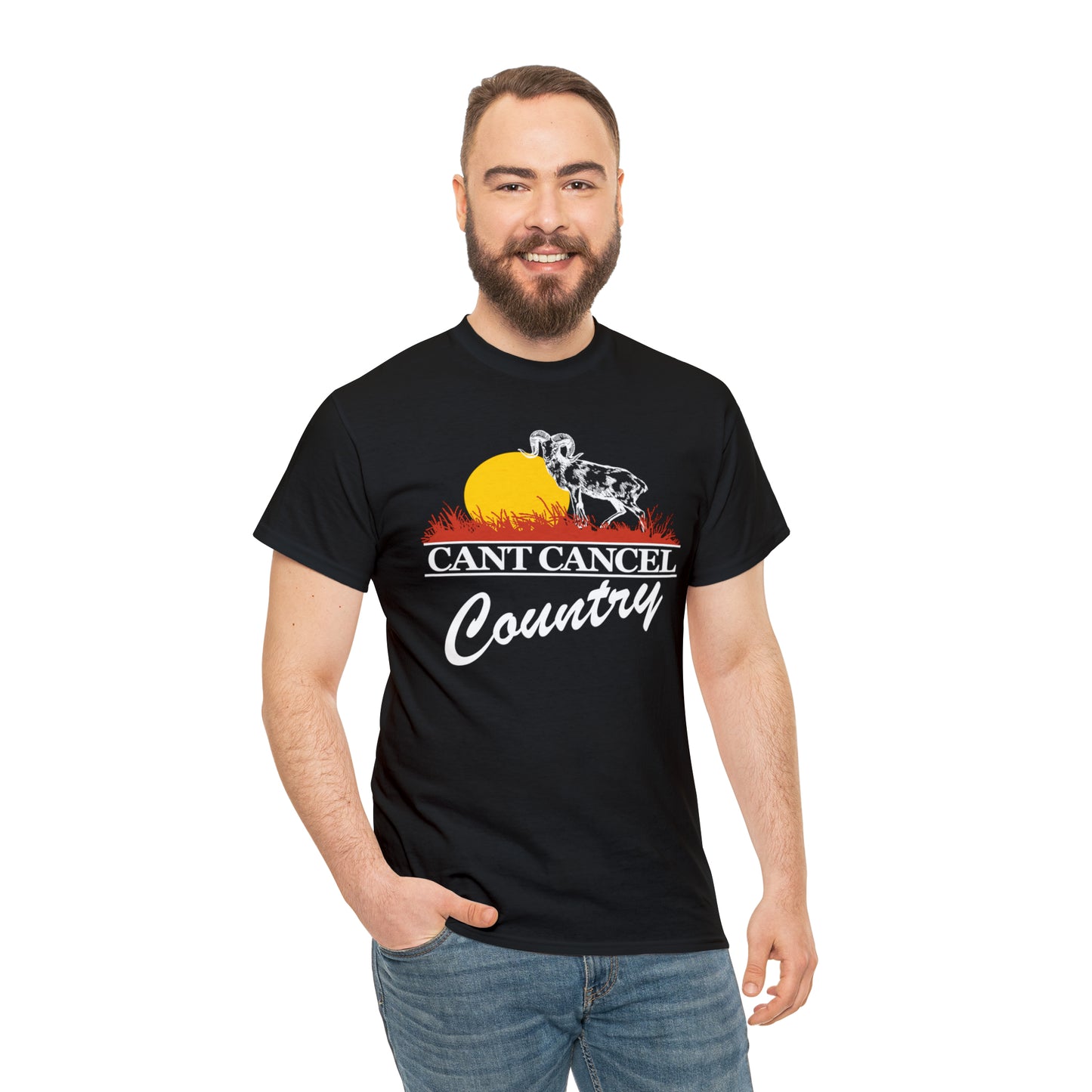 CANT CANCEL COUNTRY Black Outdoor Tee