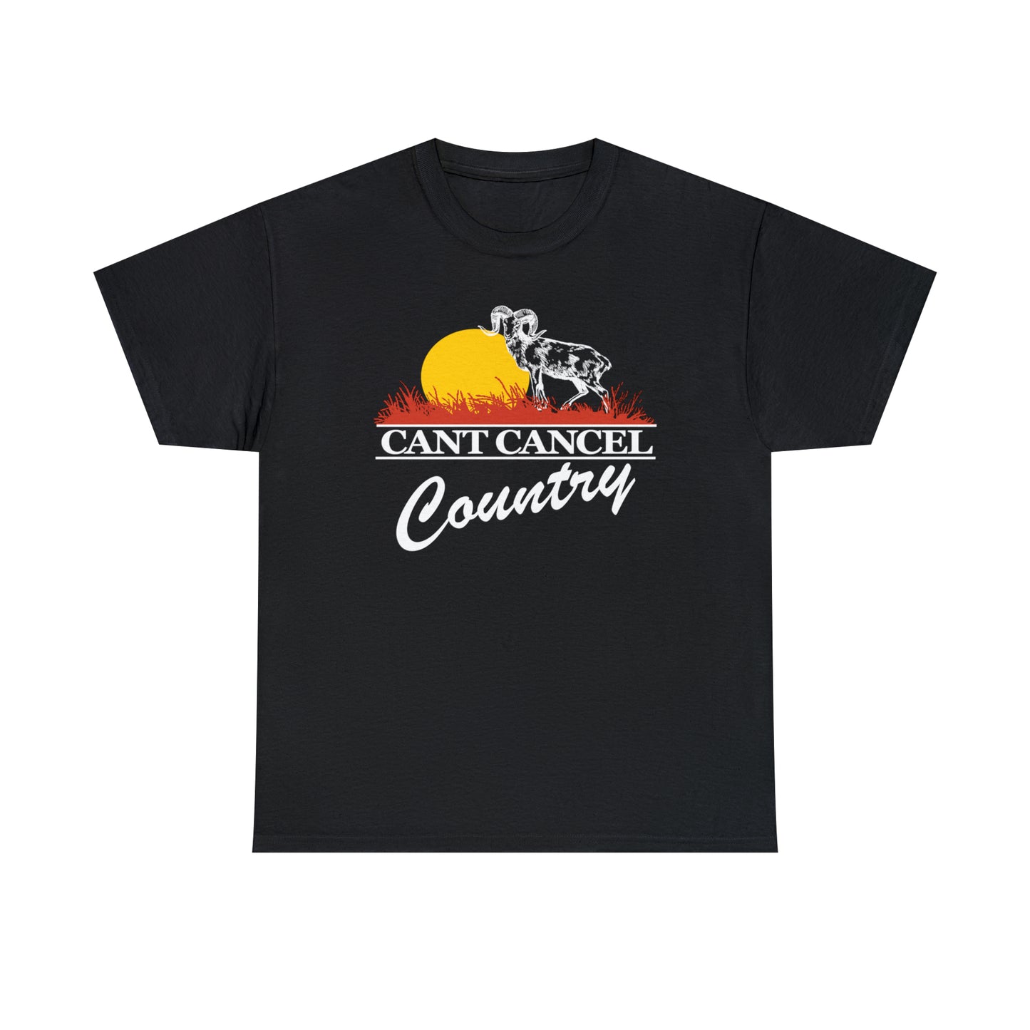 CANT CANCEL COUNTRY Black Outdoor Tee