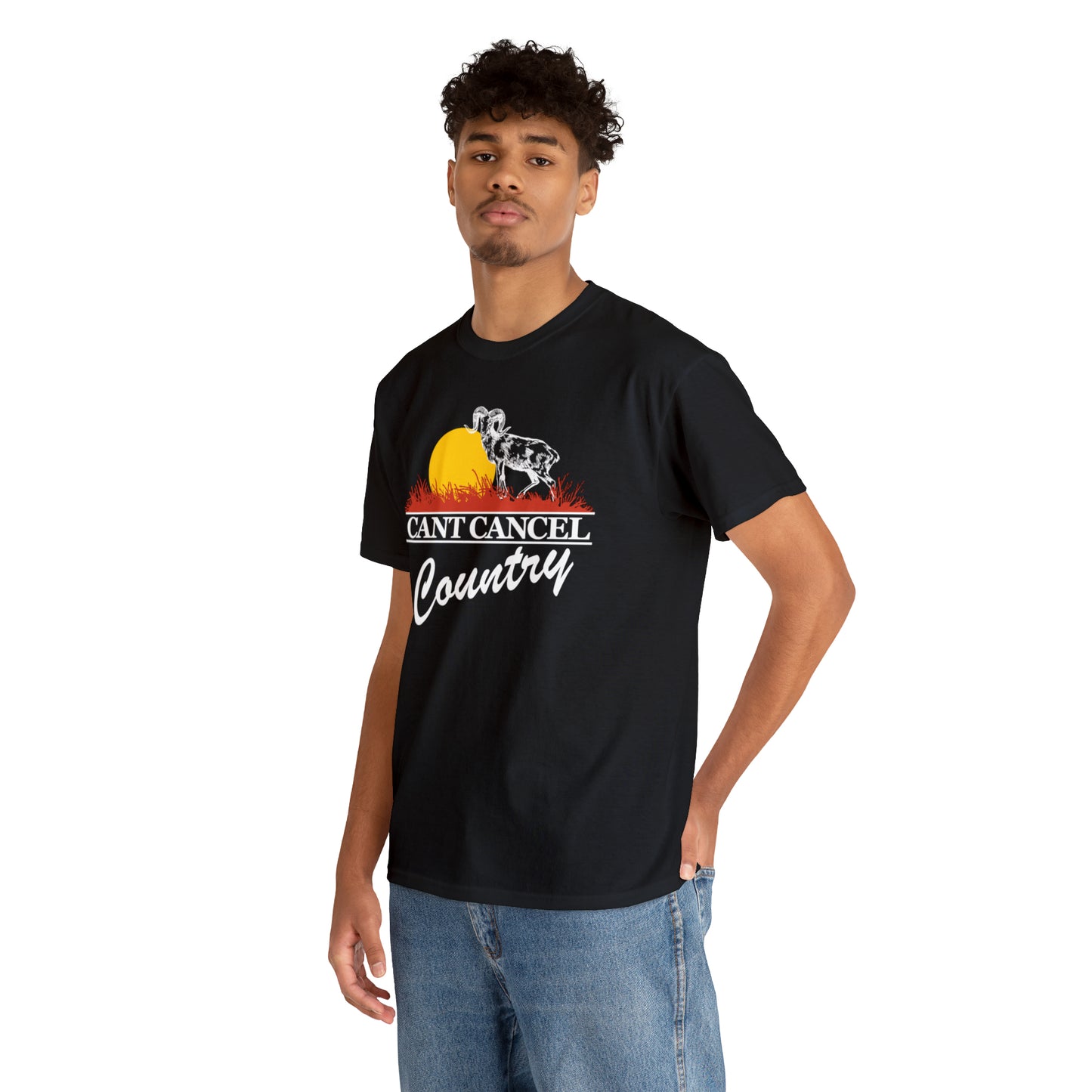 CANT CANCEL COUNTRY Black Outdoor Tee