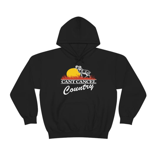 CANT CANCEL COUNTRY Black Outdoor Hoodie