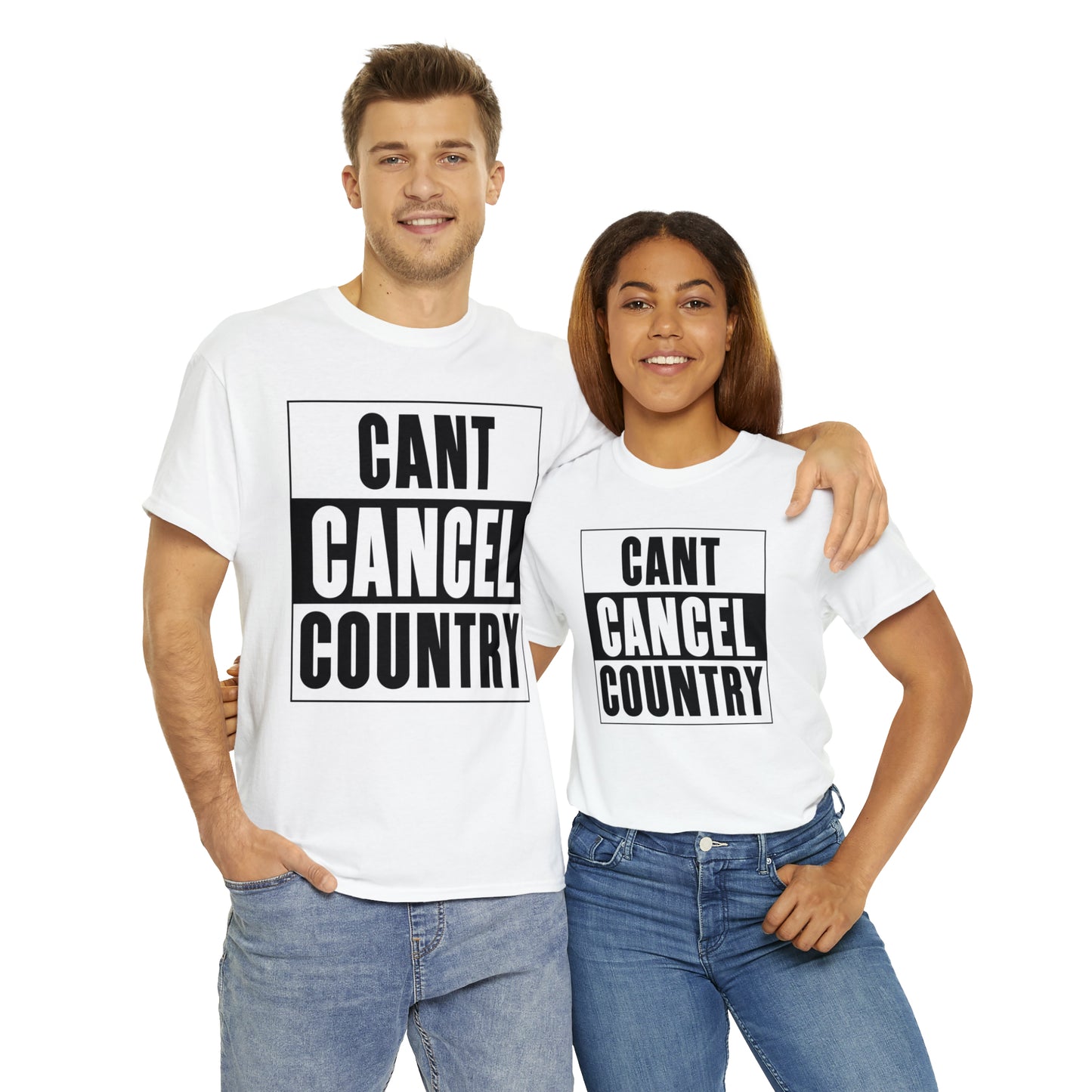 CANT CANCEL COUNTRY Block Tee