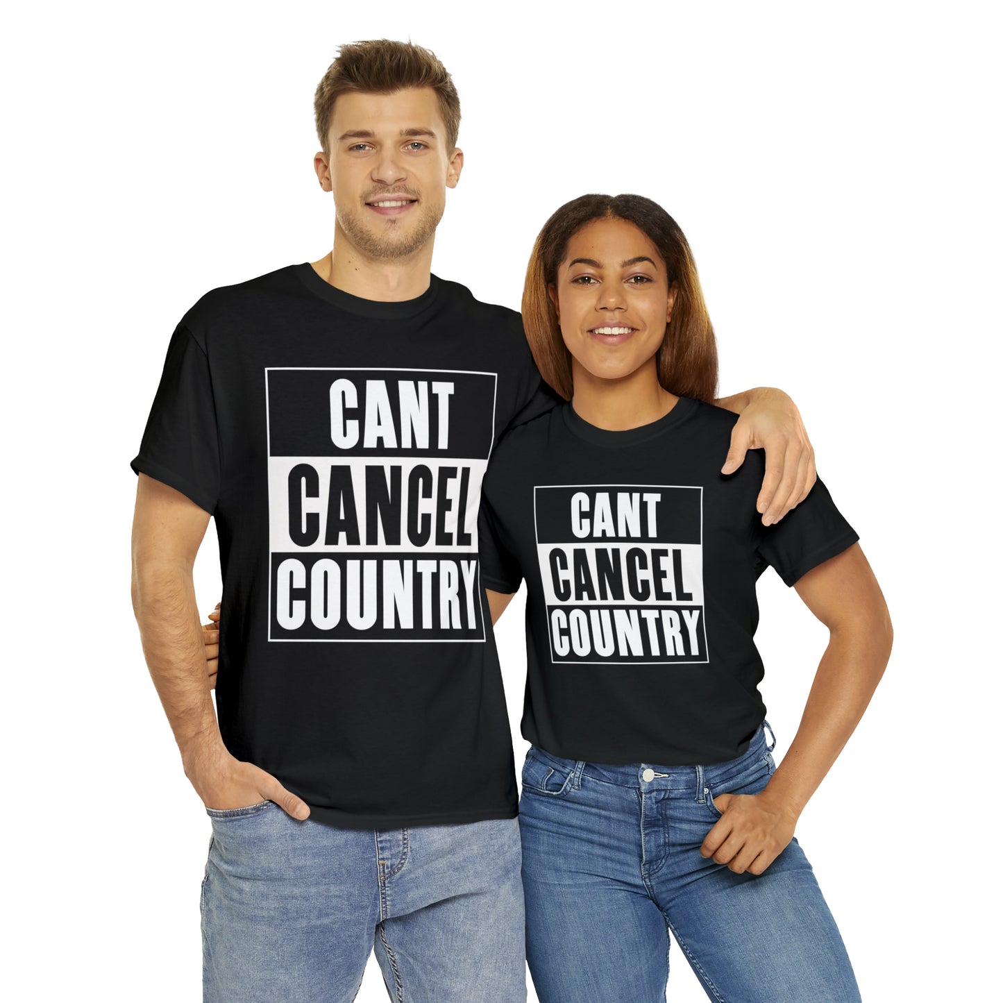 CANT CANCEL COUNTRY Block Tee