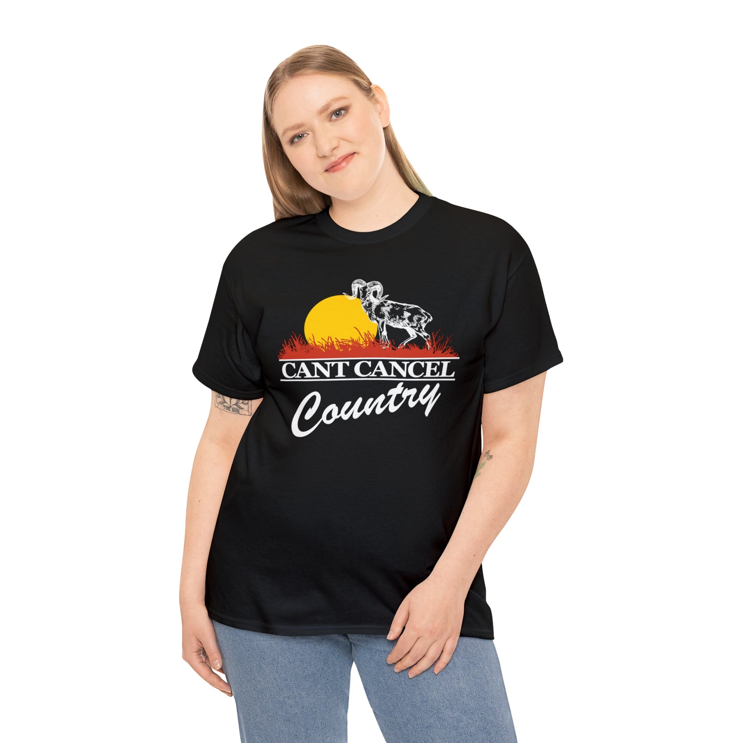 CANT CANCEL COUNTRY Black Outdoor Tee