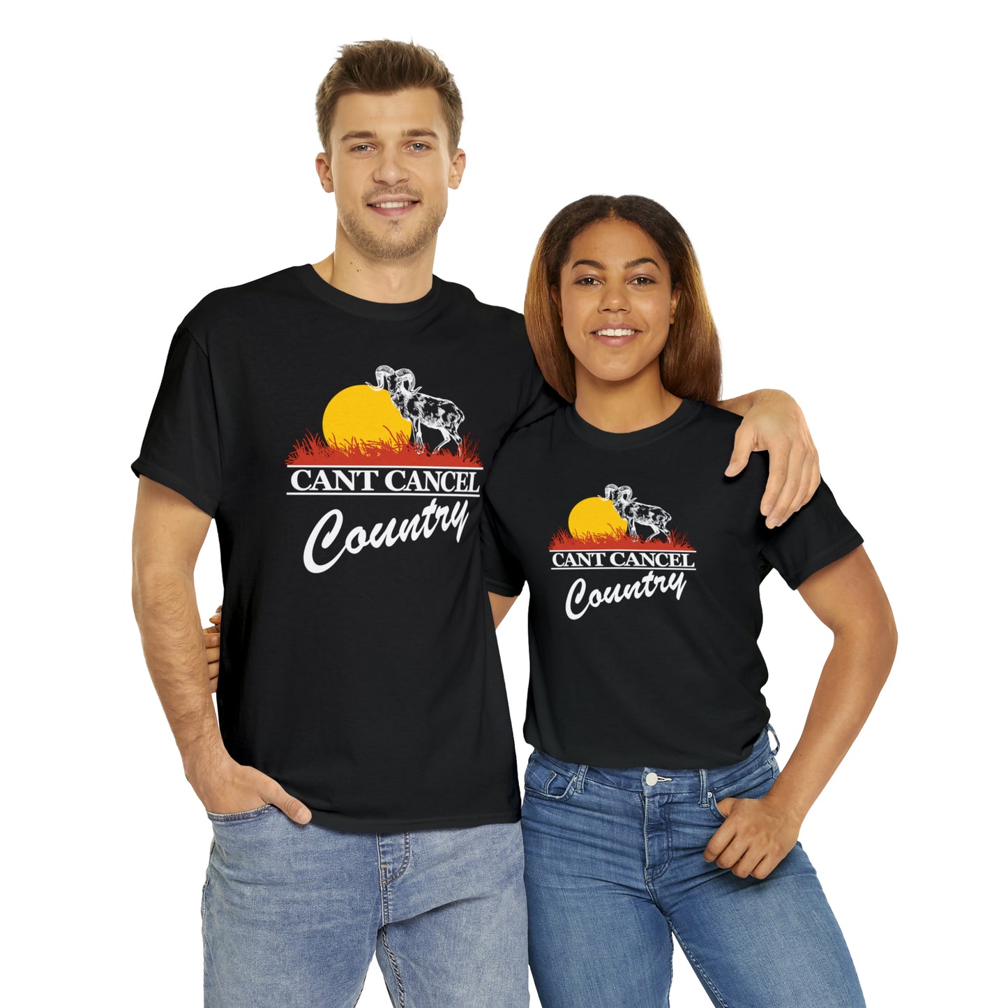 CANT CANCEL COUNTRY Black Outdoor Tee