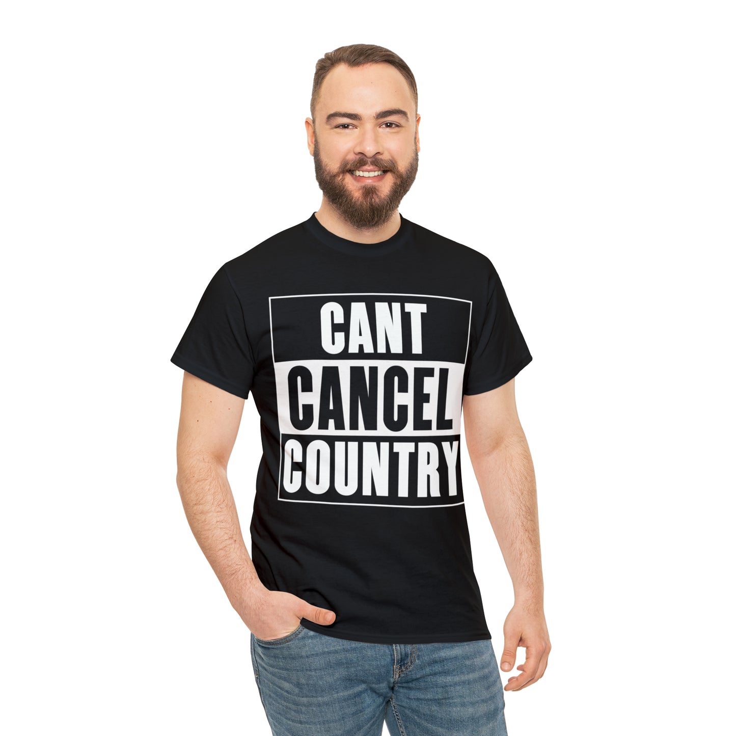 CANT CANCEL COUNTRY Block Tee