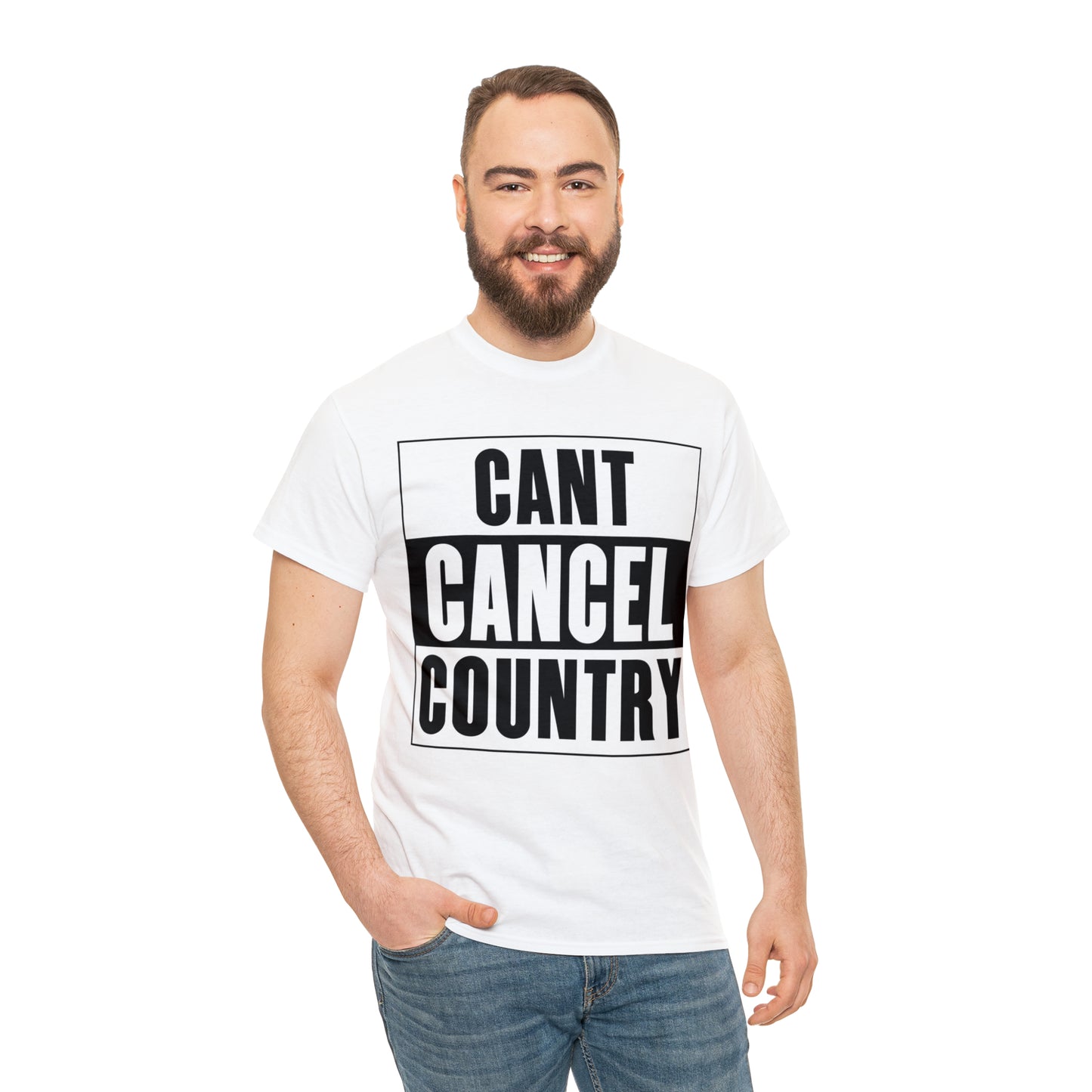 CANT CANCEL COUNTRY Block Tee