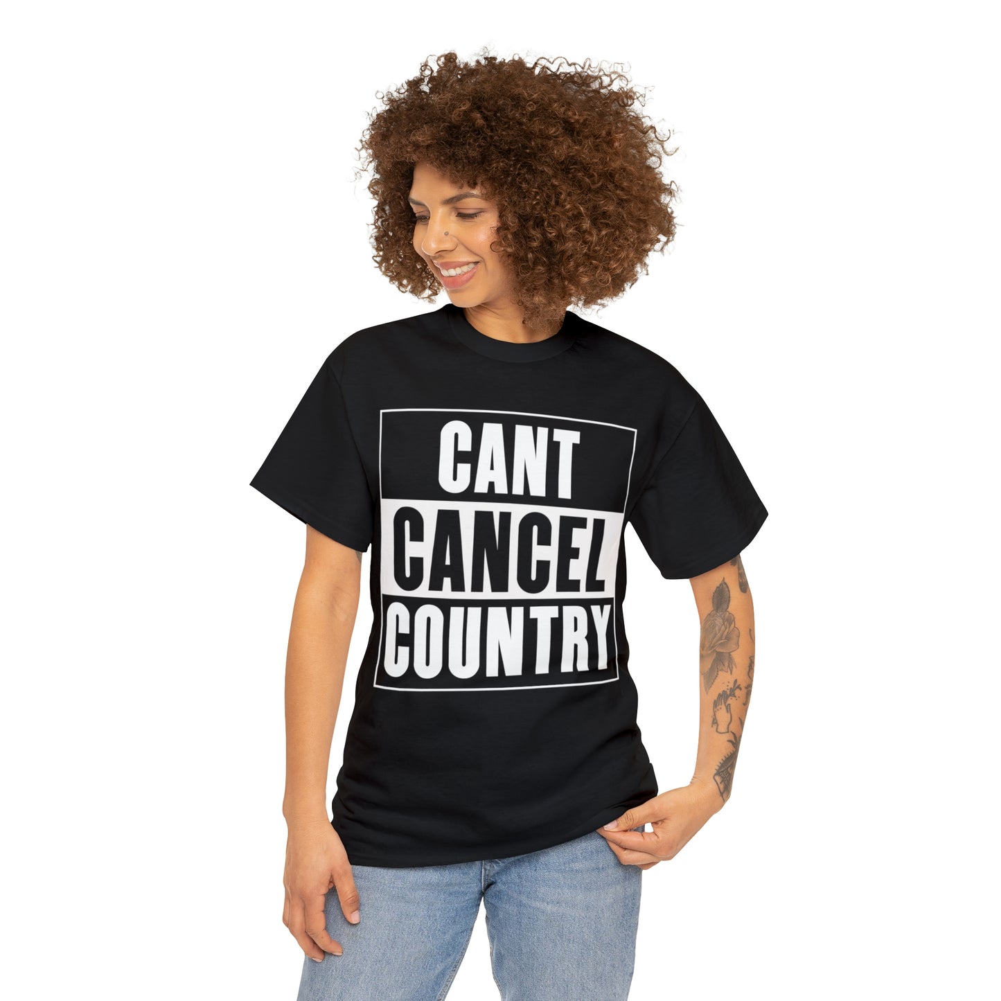 CANT CANCEL COUNTRY Block Tee