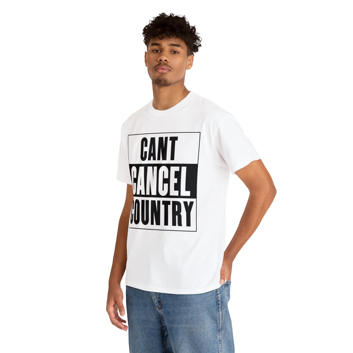 CANT CANCEL COUNTRY Block Tee