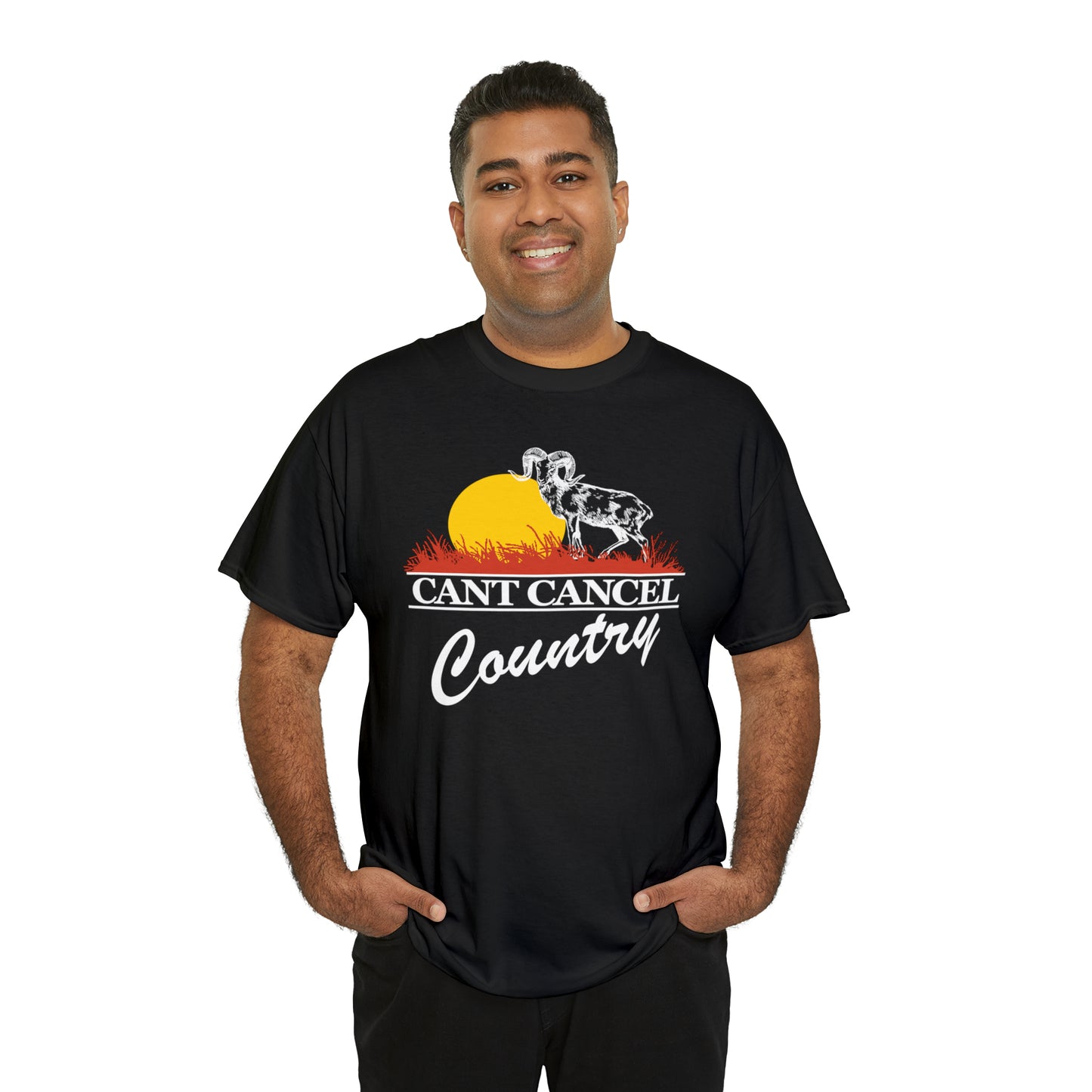 CANT CANCEL COUNTRY Black Outdoor Tee