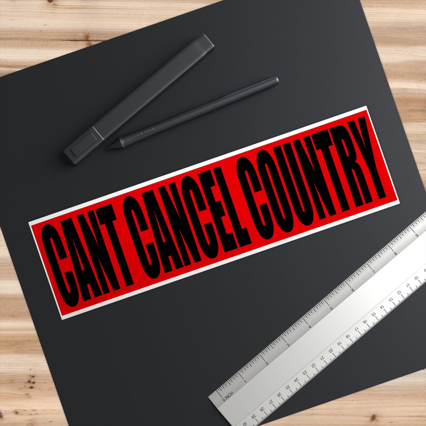 CANT CANCEL COUNTRY Original Sticker