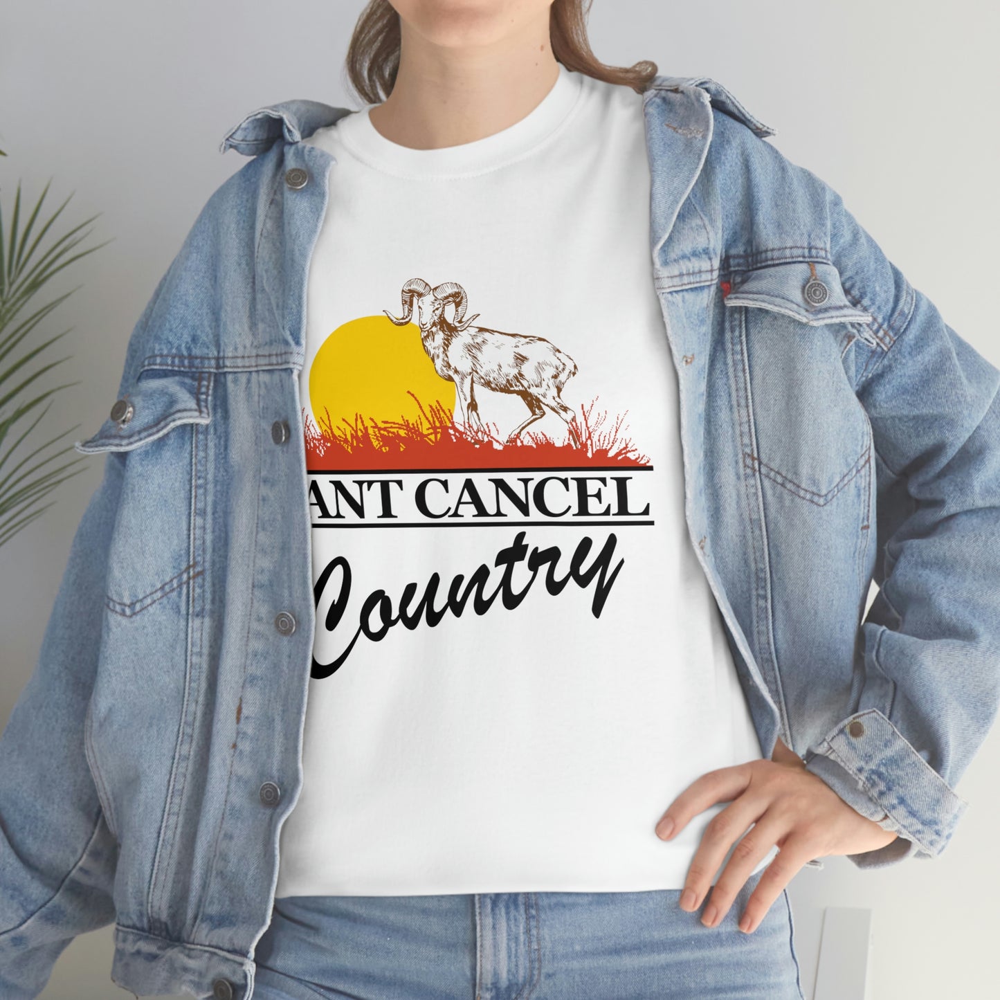 CANT CANCEL COUNTRY Outdoor Tee White