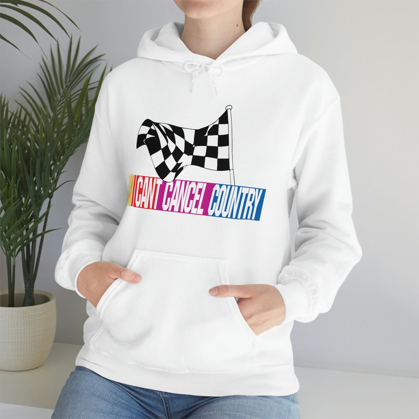 CANT CANCEL COUNTRY Racer Hoodie