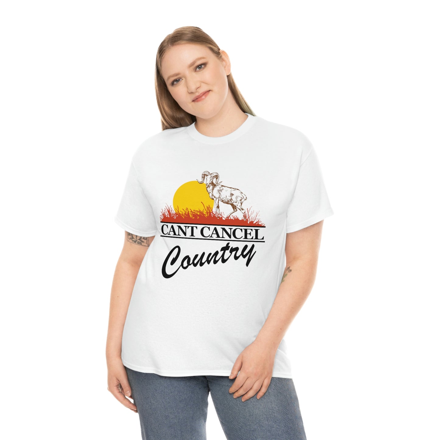 CANT CANCEL COUNTRY Outdoor Tee White