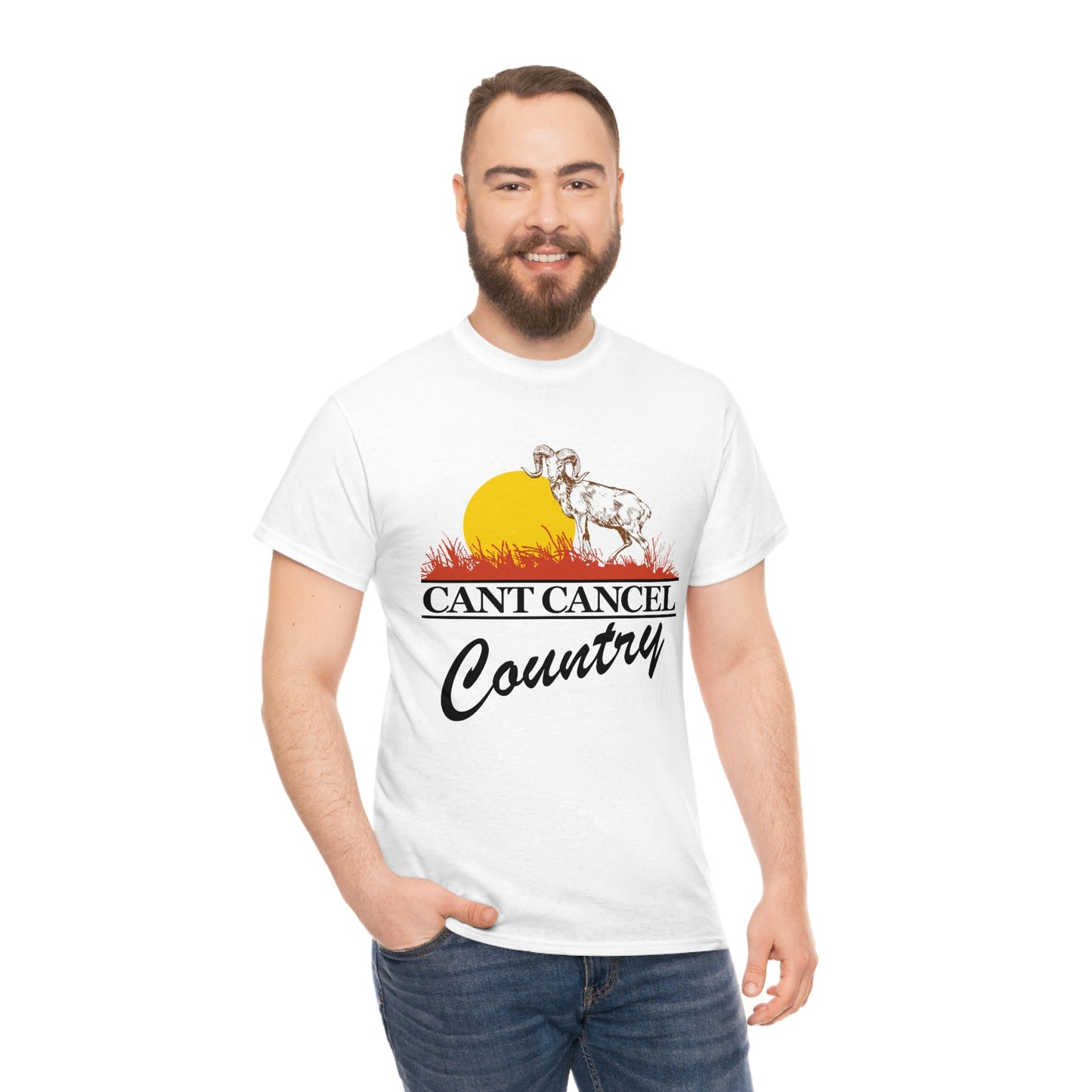 CANT CANCEL COUNTRY Outdoor Tee White